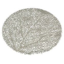 Mata 38cm tworzywo srebrny/złoty mix 2